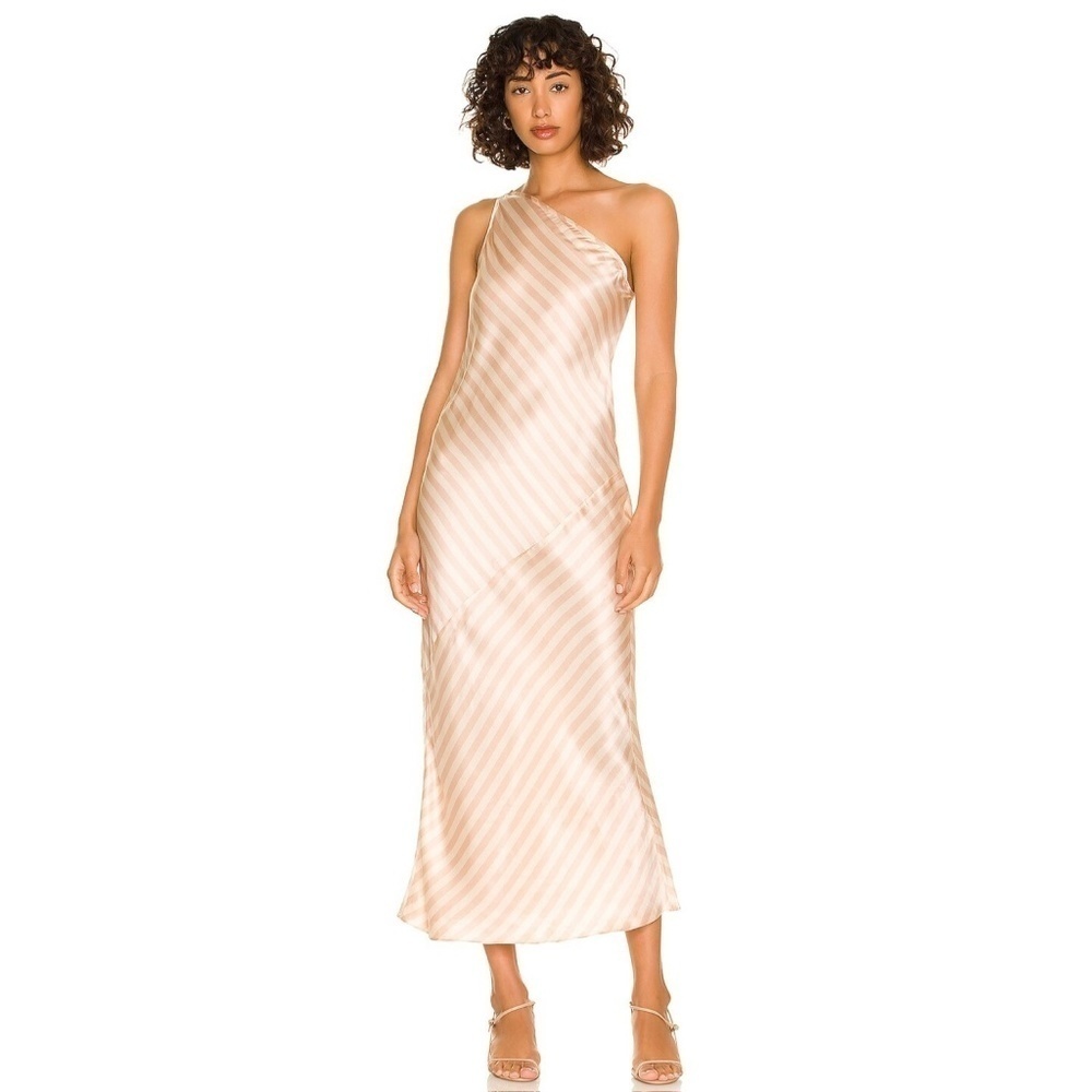 WEEKEND Stories Philamena Stripe Midi Dress